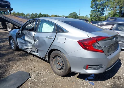 2020 Honda Civic Lx z USA, uszkodzony, nr VIN 2HGFC2F60LH523626